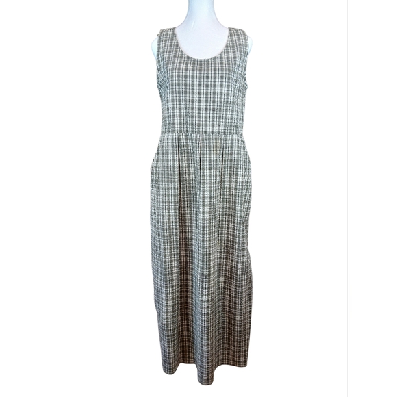 Bobbie Brooks Dresses & Skirts - 🍂 Bobbie Brooks Elegant Black, White, Cream Checkered Dress Small